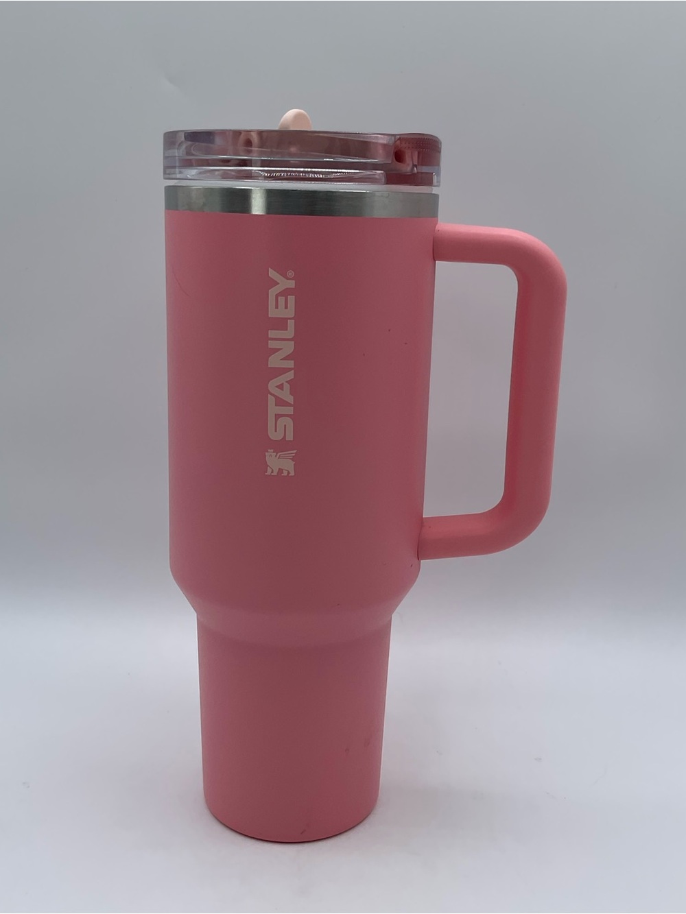Stanley Quencher H2.0 40 oz Pink FlowState Tumbler Handle Lid Straw 1.18L